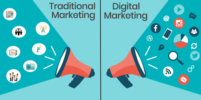 Traditional Marketing vs Digital Marketing
