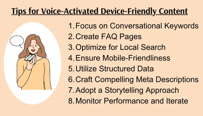 Tips for Voice-Activated Device-Friendly Content