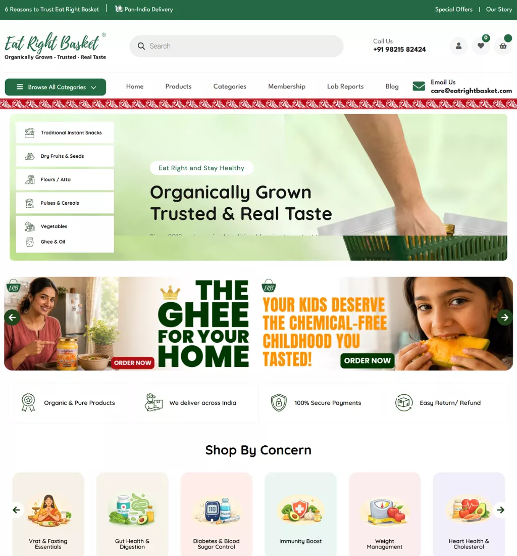 EatRight Basket